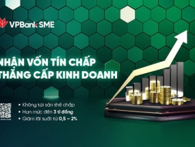 VPBank giảm tới 2% lãi suất, tăng hạn mức vay tín chấp lên 3 tỷ đồng hỗ trợ SME